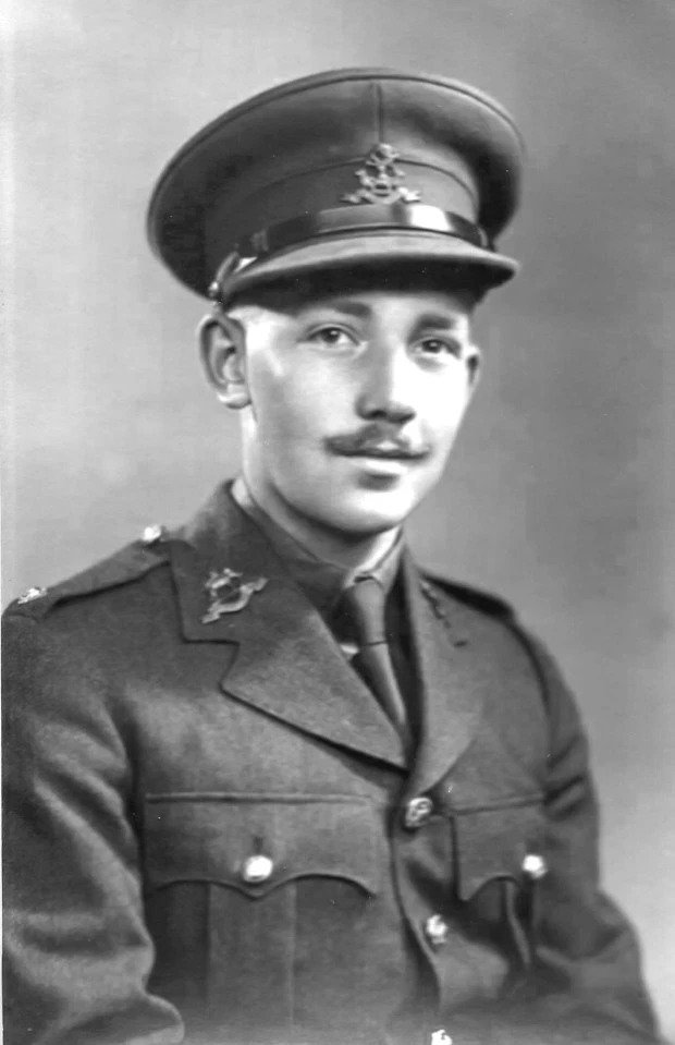 Captain Tom Moore in uniform