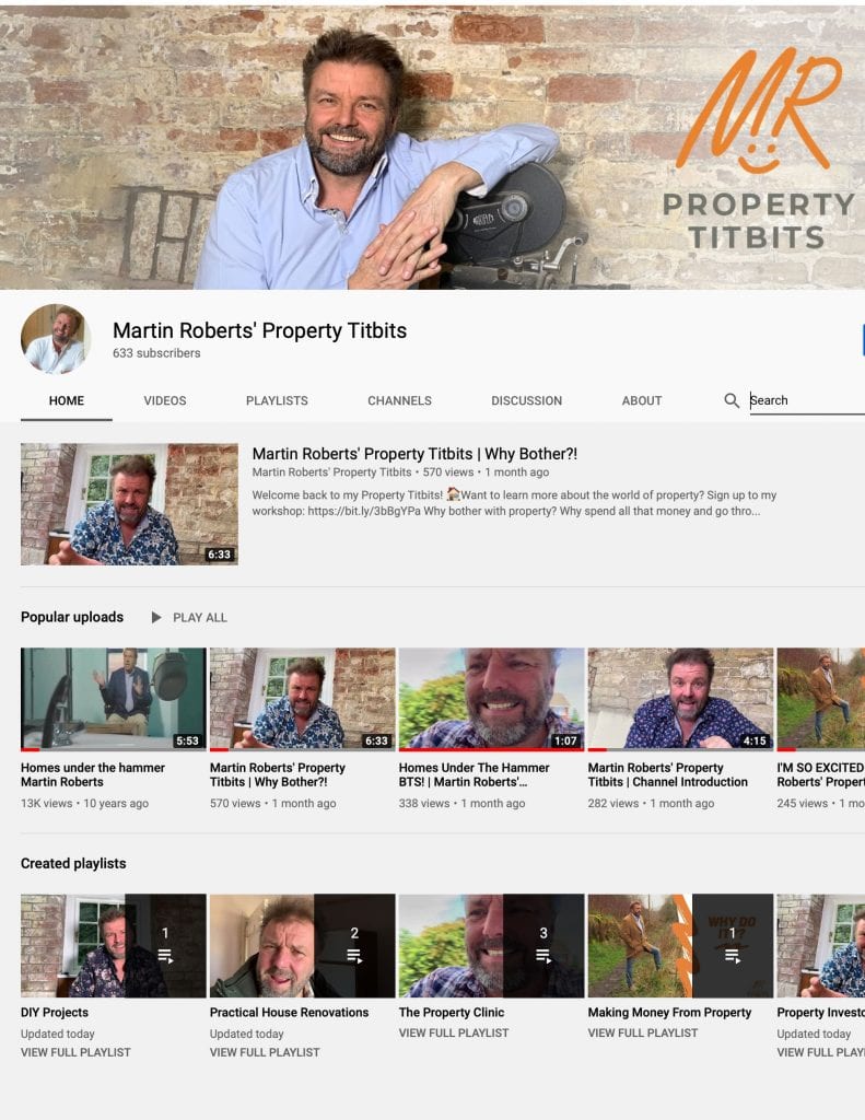 Martin Roberts Property Titbits